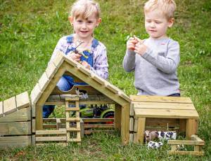 Erzi Bauernhof Outdoor | 14 Teile
