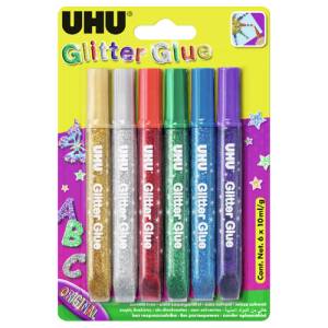 UHU Glitter Glue | 6er Set