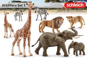 Schleich Wildtiere Set 1