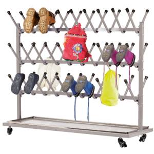 Stiefelwagen für 30 Schuhpaare