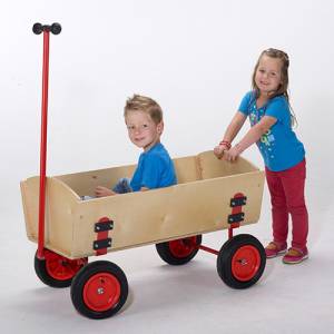 Holz-Bollerwagen Maxi