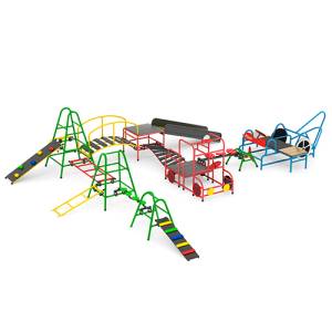 OXYGYM Modulares Spielgeräte-Set | 17 Teile