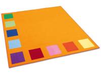 Spielteppich 200 x 200 cm | Quadrate