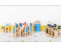 Puppenhaus Möbelset Modern - Küche | 30 Teile