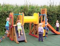 Spielgeräte Tierwelt - Mammut mit Kriechtunnel
