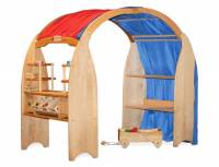 Spielhaus Traumbogen mit geschlossenen Seiten