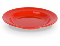 Kindergeschirr Polycarbonat - Teller tief Ø 24 cm | Rot