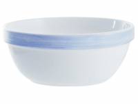 Geschirrserie Brush Blau - Schüssel Ø 17 cm | 900 ml