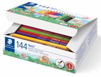 Staedtler Noris Schulpackung mit 144 Farbstiften 