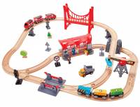 Hape Eisenbahnset Verkehrsreiche Stadt | 51 Teile