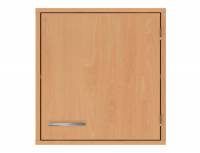 Aufsatzschrank | Hängeschrank mit Tür und 2 Fächern, Türanschlag rechts