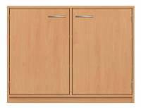 Schrank mit Doppeltür und 6 Fächern
