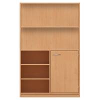 Hochschrank mit 8 Fächern | Tür rechts unten