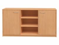 Raumteilerschrank mit 9 Fächern und 2 Türen