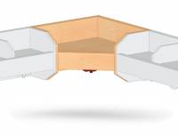 Garderobe | Einfachablage - Eckablage Innen