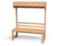 Wandgarderobe Einfachablage