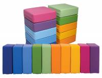 Sitzkissen Regenbogen Classic - 30 x 30 x 10 cm | 10er Set