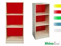 RhinoLine | Fächerschrank Acrylglas - 3 Fächer - Höhe 119,1 cm