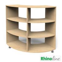 RhinoLine | Viertelkreisschrank - Höhe 119,1 cm
