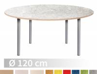 Tische ohne Zarge | Kindergarten Rundtisch Ø 120 cm