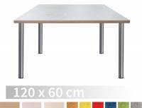 Tische ohne Zarge | Kindergarten Rechtecktisch 120 x 60 cm