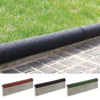 Wegeinfassung Terrasoft | Aus Beton und Gummigranulat