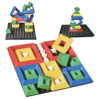 Triangelpuzzle | 24 Bauteile inklusive Basisplatte