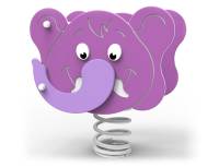 Federspielgerät Lila Elefant