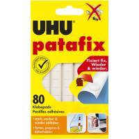 UHU patafix weiß | 80 Klebepads wiederablösbar