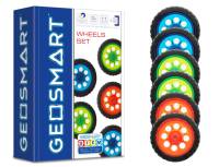 GeoSmart Magnetische Bausteine | Räder Set 11 Teile