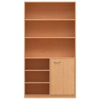 Hochschrank mit 9 Fächern | Tür rechts unten