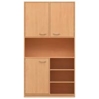 Hochschrank mit 11 Fächern | Tür links unten