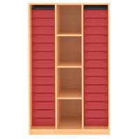 Materialschrank mit 28 flachen Schüben