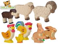 Holztiger Bauernhoftiere 8er Set
