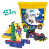 Clics Bausteine Rollerbox 25 in 1 | 750 Bauteile