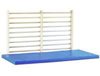 Kletterwand - Sprossenwand U3 | Doppelfeld (BxH) 180 x 100 cm