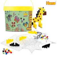 Bügelperlen Hama MAXI | 3000 Bügelperlen Ø 1,0 cm mit Stiftplatten & Zubehör