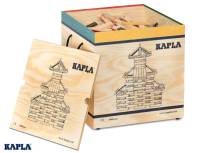 KAPLA-Holzplättchen | 1000 Bausteine Quadricolor mit Transportkiste