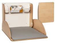 Wandwickeltisch KAWAsimplex | Korpus Multiplex HPL Buche