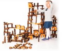 Magic Wood® Wald-Bauklötze | ecoblocks Kindergarten BigBox - 330 Teile