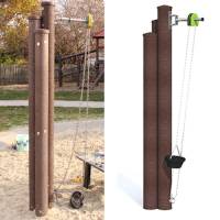 Sandaufzug aus Recycling-Kunststoff