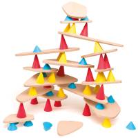 OPPI Piks - Stapelspiel Set Big | 64 Teile