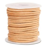 Lederband Rolle 10 m | Beige