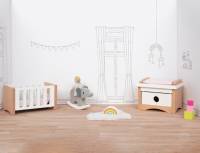 Puppenhaus Möbelset Style - Kinderzimmer | 12 Teile