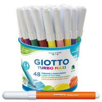 Giotto Turbo Maxi | Fasermaler 48er Set