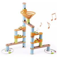 Kugelbahn Bamboo Build & Run | MUSICAL 98 Teile