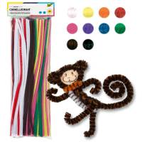 Chenilledraht 50 cm | Pfeifenputzer - 200er Set Mix Bunt