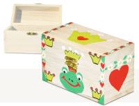 Schatztruhe aus Holz