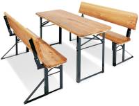 Sitzgarnitur klappbar für Kinder | Standard mit Lehne 3-teilig