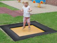 Bodentrampolin Kids Tramp - Kindergarten XL | 200 x 200 cm